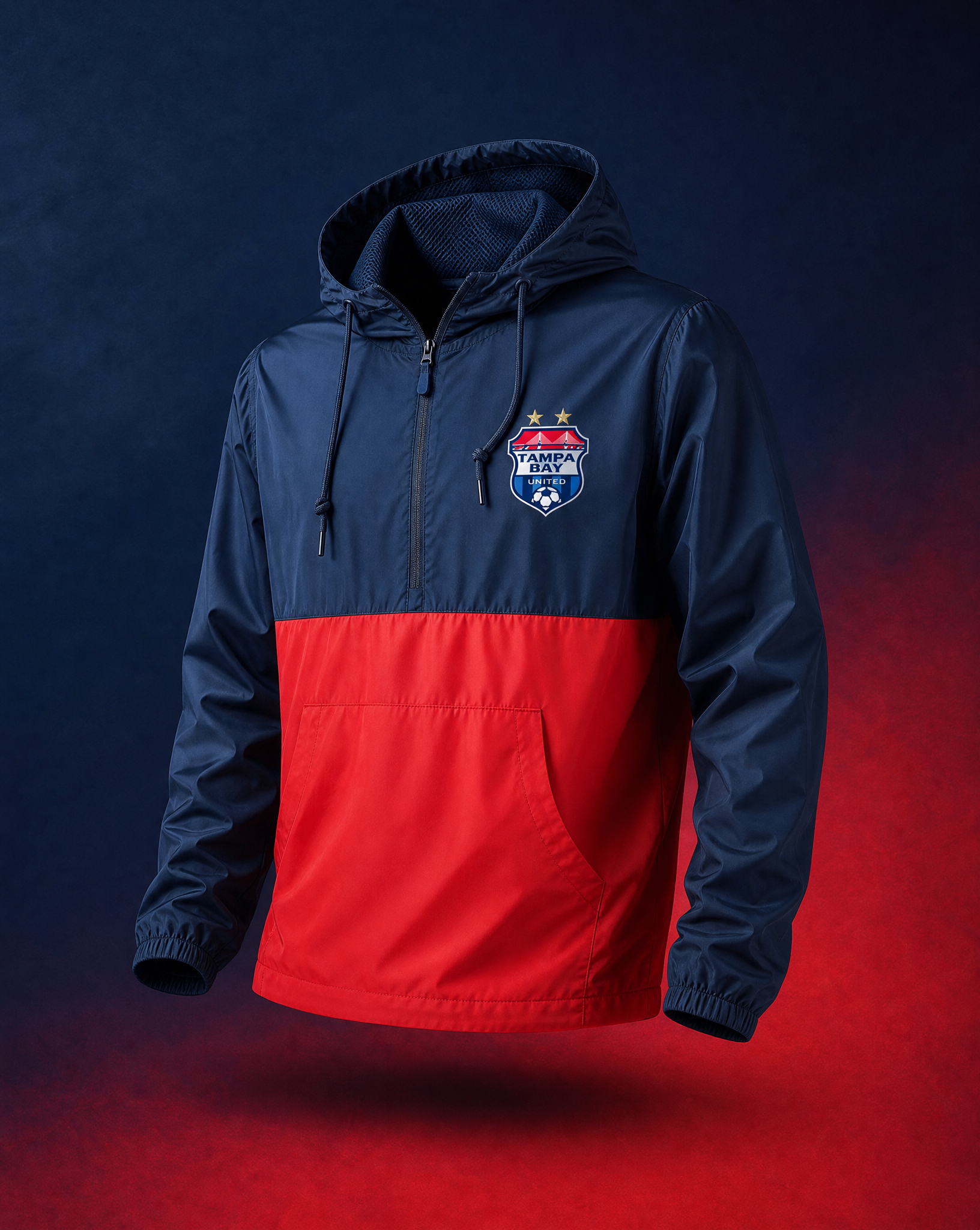 TBU Drop | Unisex Quarter-Zip Windbreaker