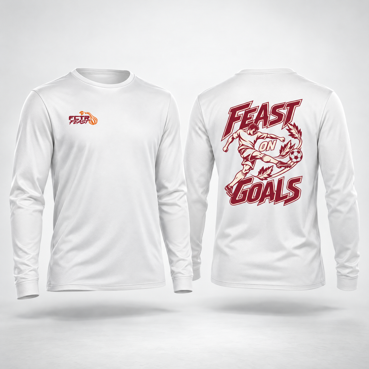 FCTR Feast | Youth Feast on Goals Long Sleeve T-Shirt