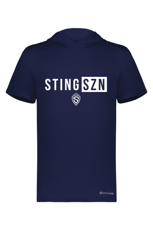 Sting SZN | Pitch Is Ours Coolcore Hoodie | Navy