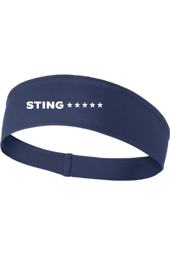 Sting Soccer Core | Star Competitor Headband | Navy