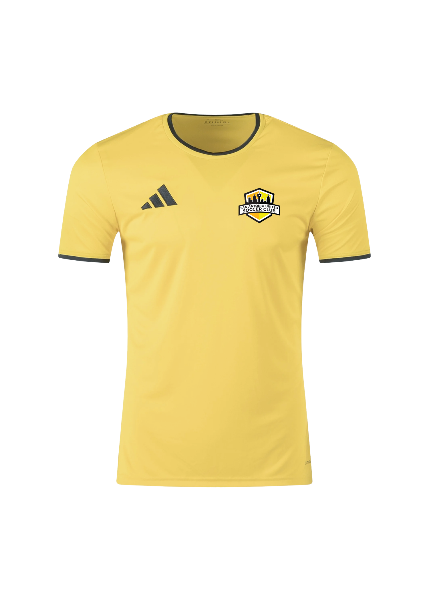 SA United adidas Entrada 26 Pre-Game Jersey - Yellow