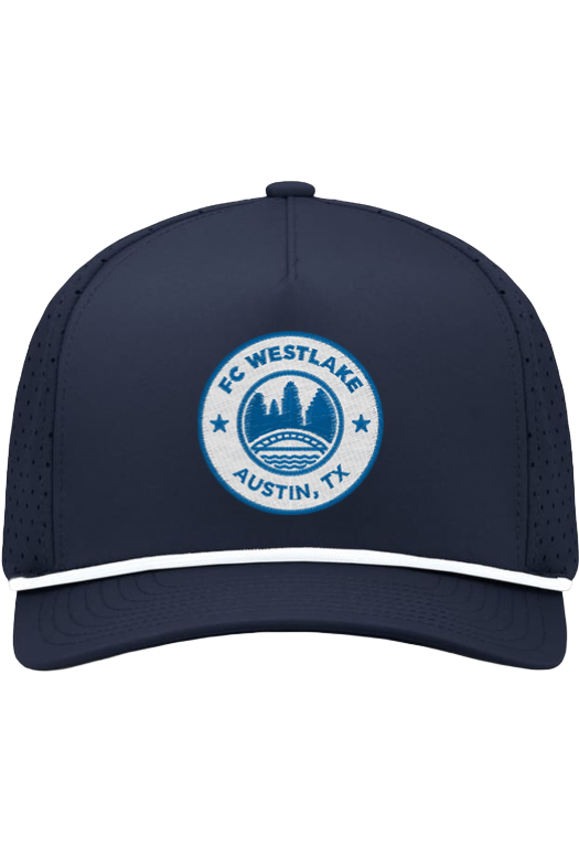 FC Westlake | Navy/White Pacific Headwear Weekender Perforated Snapback Cap