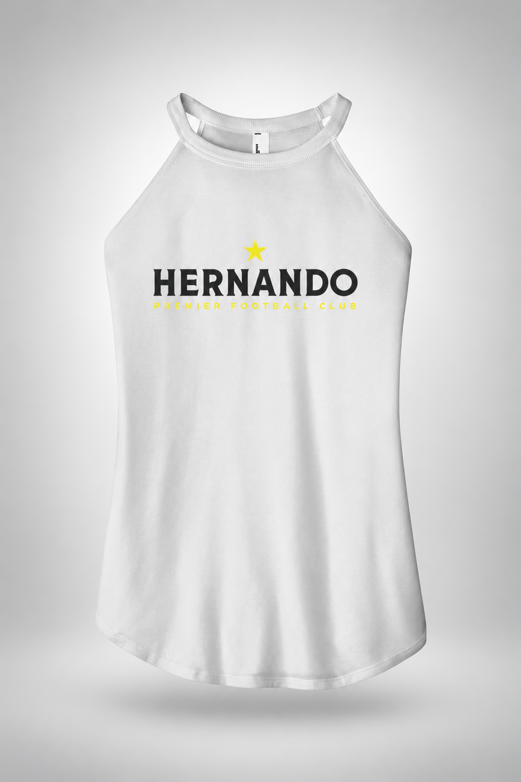Hernando Premier| Women's Active Tank – White, front view