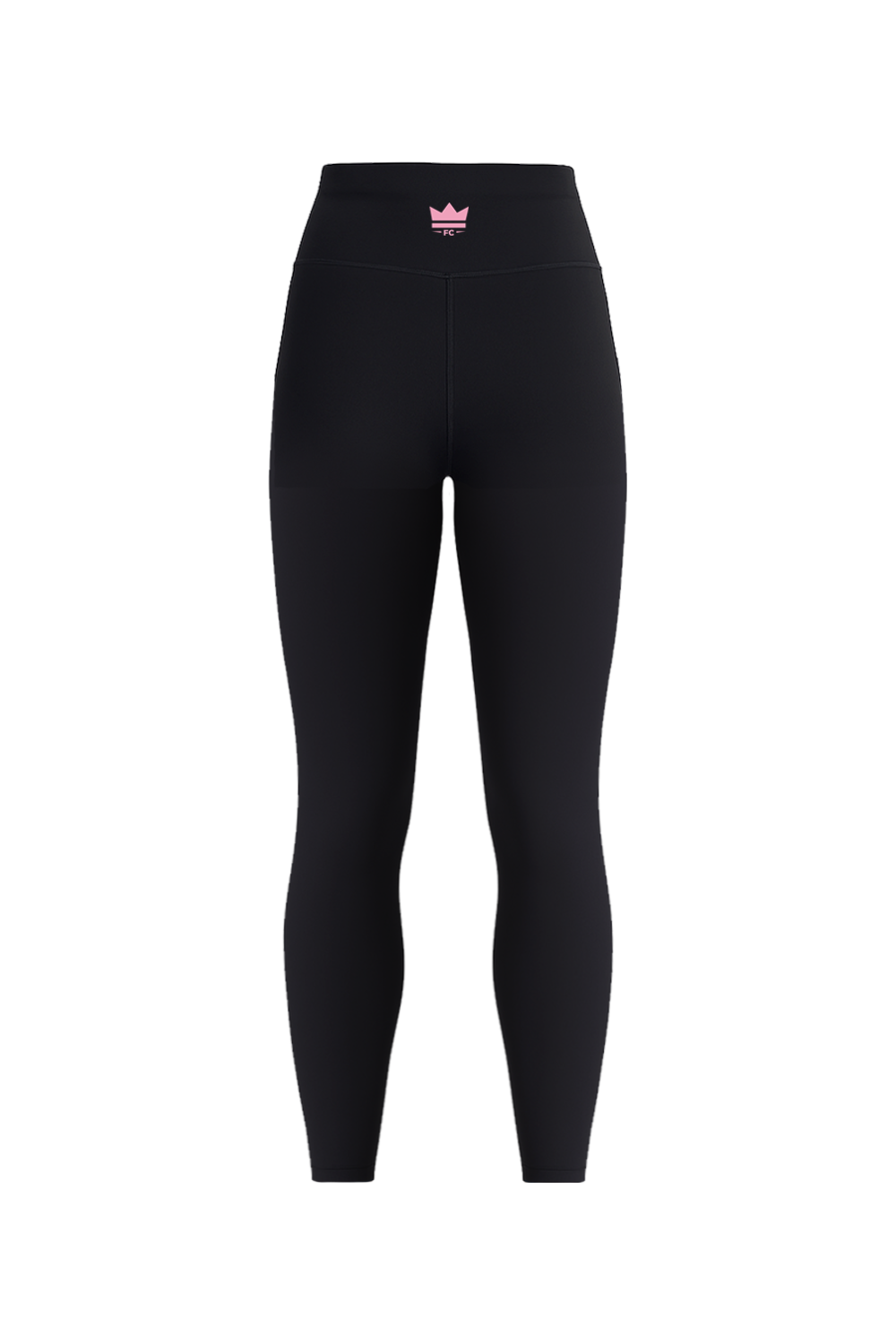 Black leggings on a white background