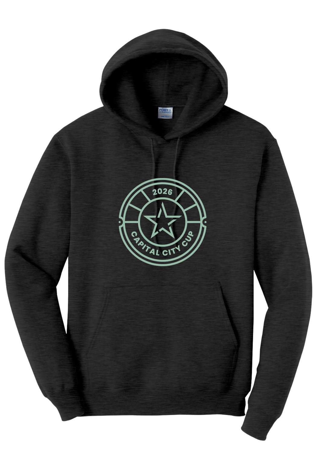 2026 Capital City Cup Port & Company Essential Fleece Pullover Hooded Sweatshirt