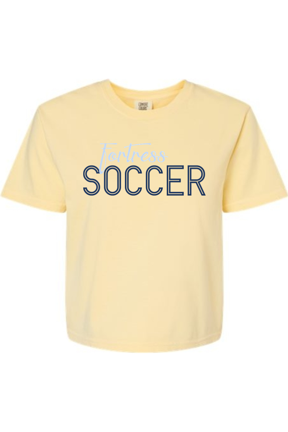 Fortress Soccer Women's Heavyweight Boxy T-Shirt
