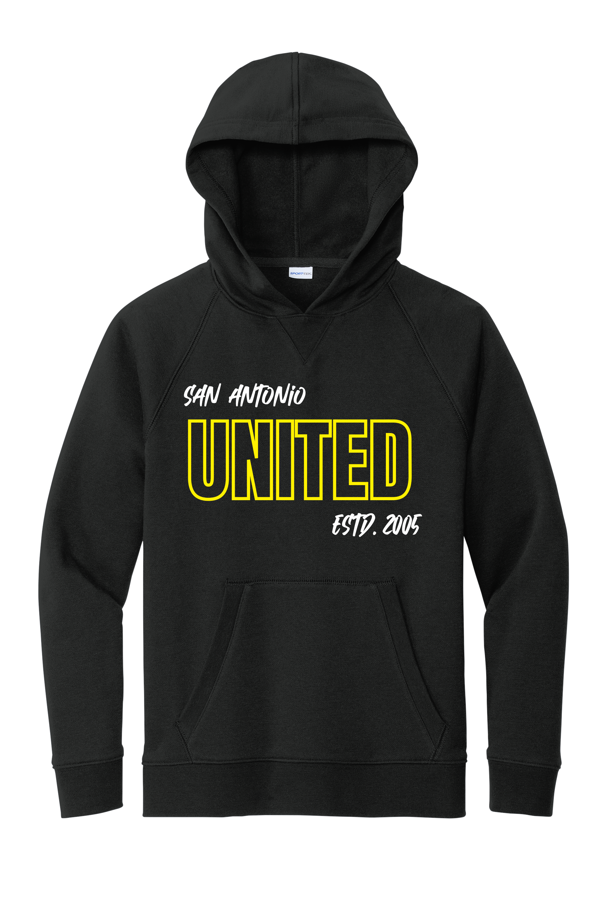 SA United 25 Outline Youth Hoodie