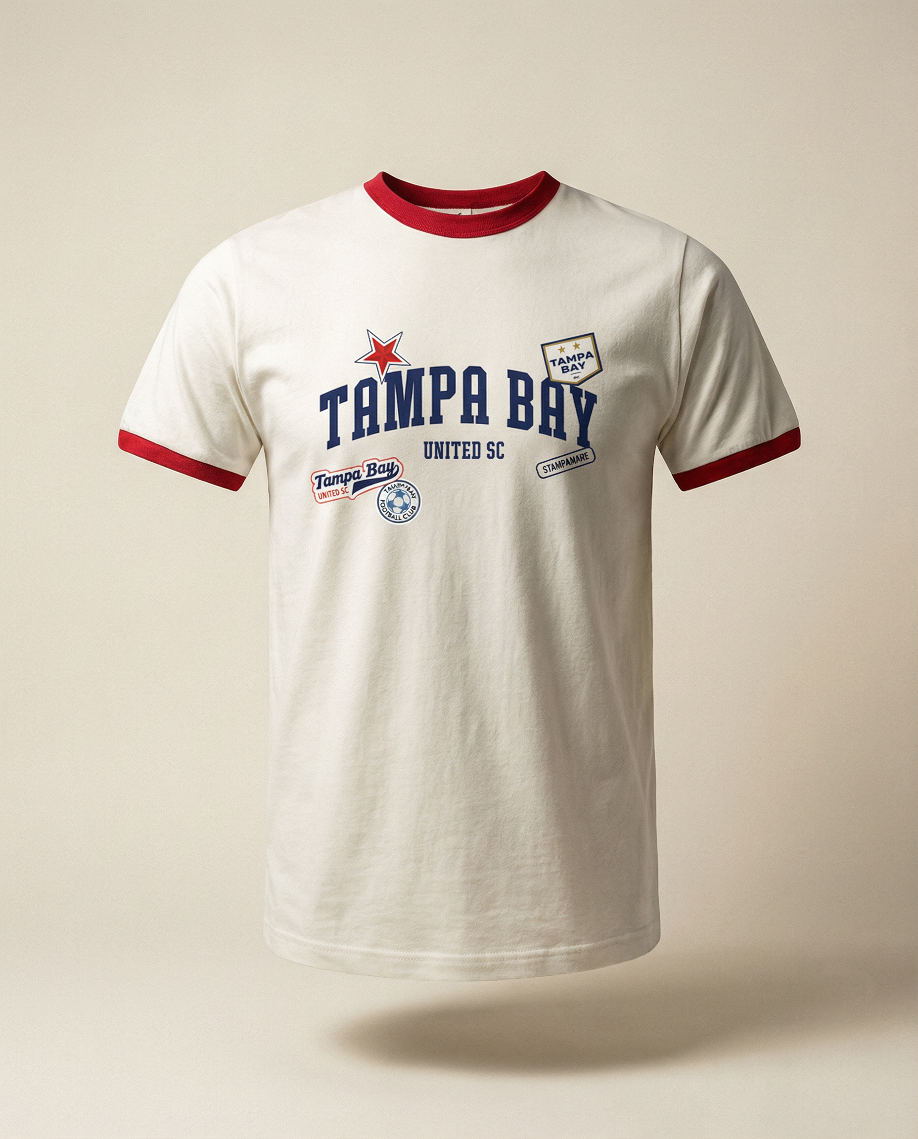 TBU Drop | Vintage Patch Unisex Ringer Tee