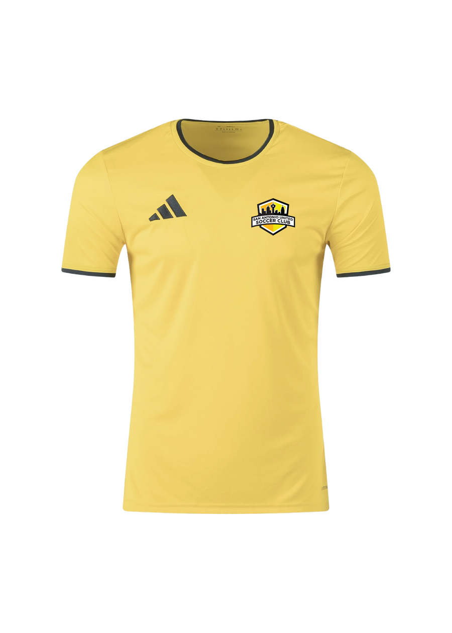 SA United adidas Entrada 26 Pre-Game Jersey - Yellow