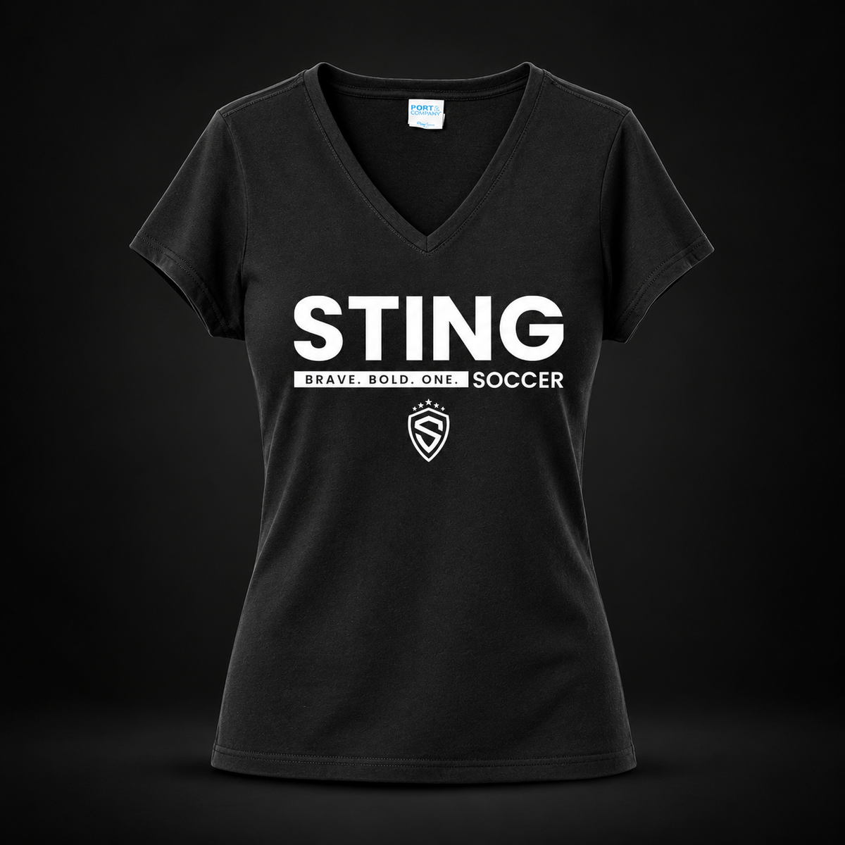 Sting 23 PC Ladies Fan Favorite Blend V-Neck Tee