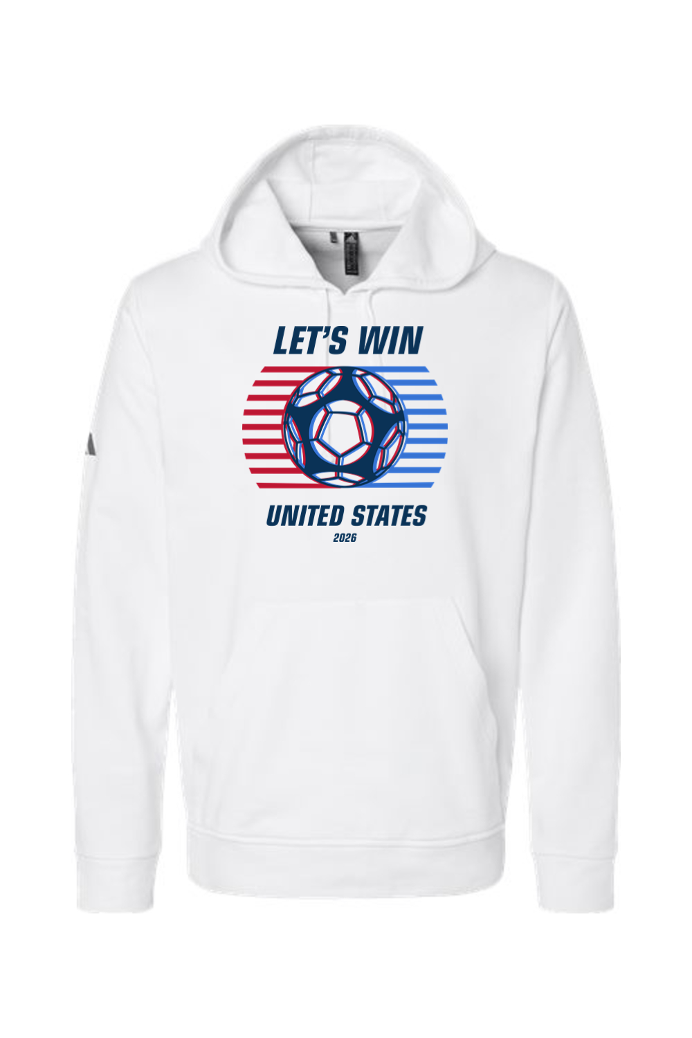 USA Let's Win | Adidas Fleece Hooded Sweatshirt