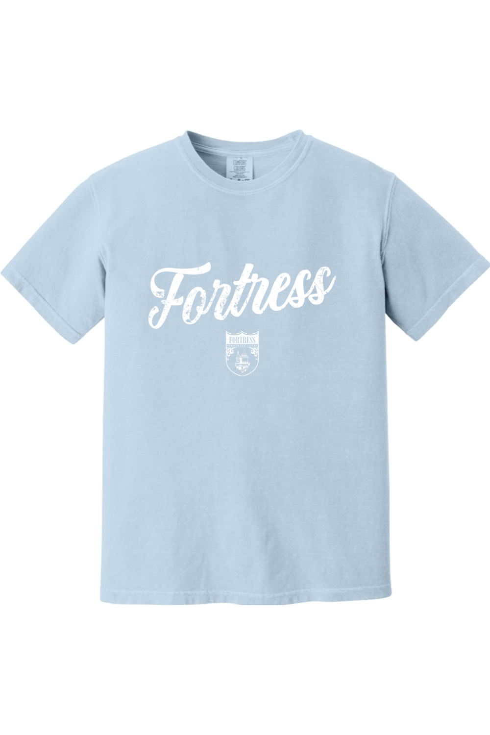 Fortress Script Comfort Colors Ringspun Short Sleeve Shirt