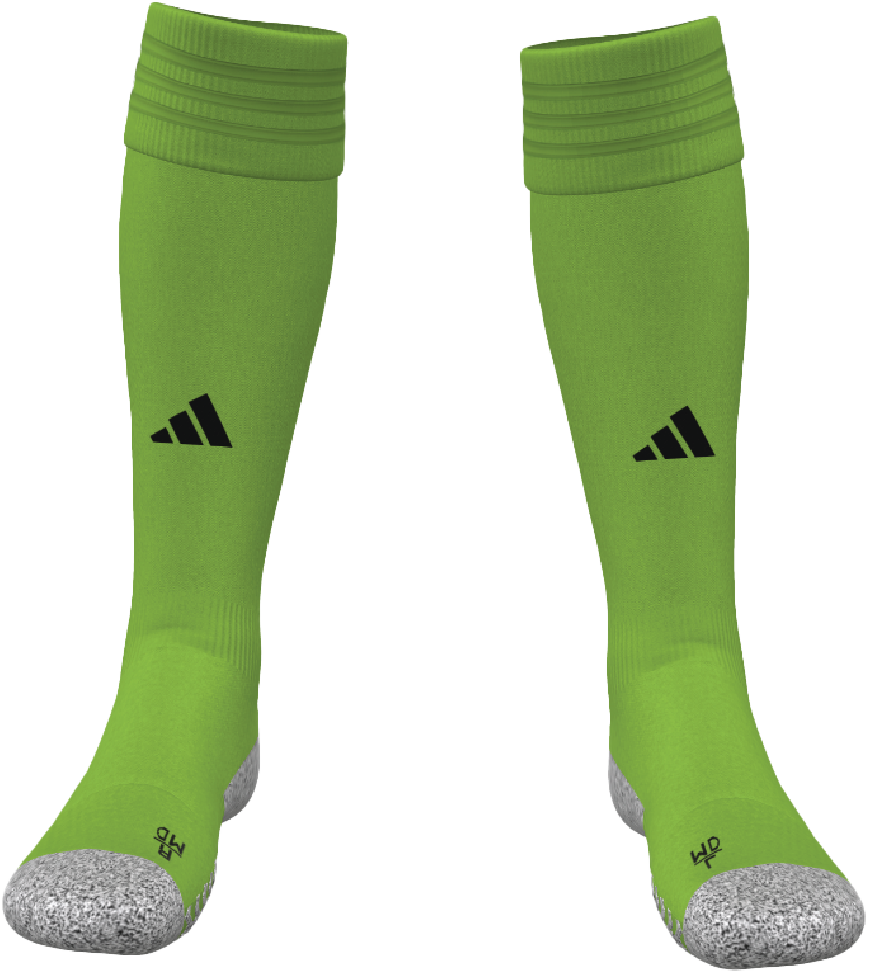 Heir FC adiSock26 GK Sock - Neon Green